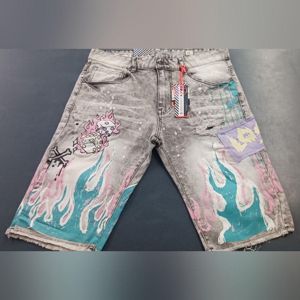 Smoke Rise Denim Shorts
